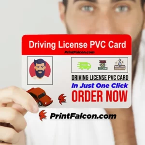 printfalcon.com offers best quality driving licence pvc cards all over india