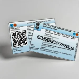 image of indian union vehicle registration card odisha